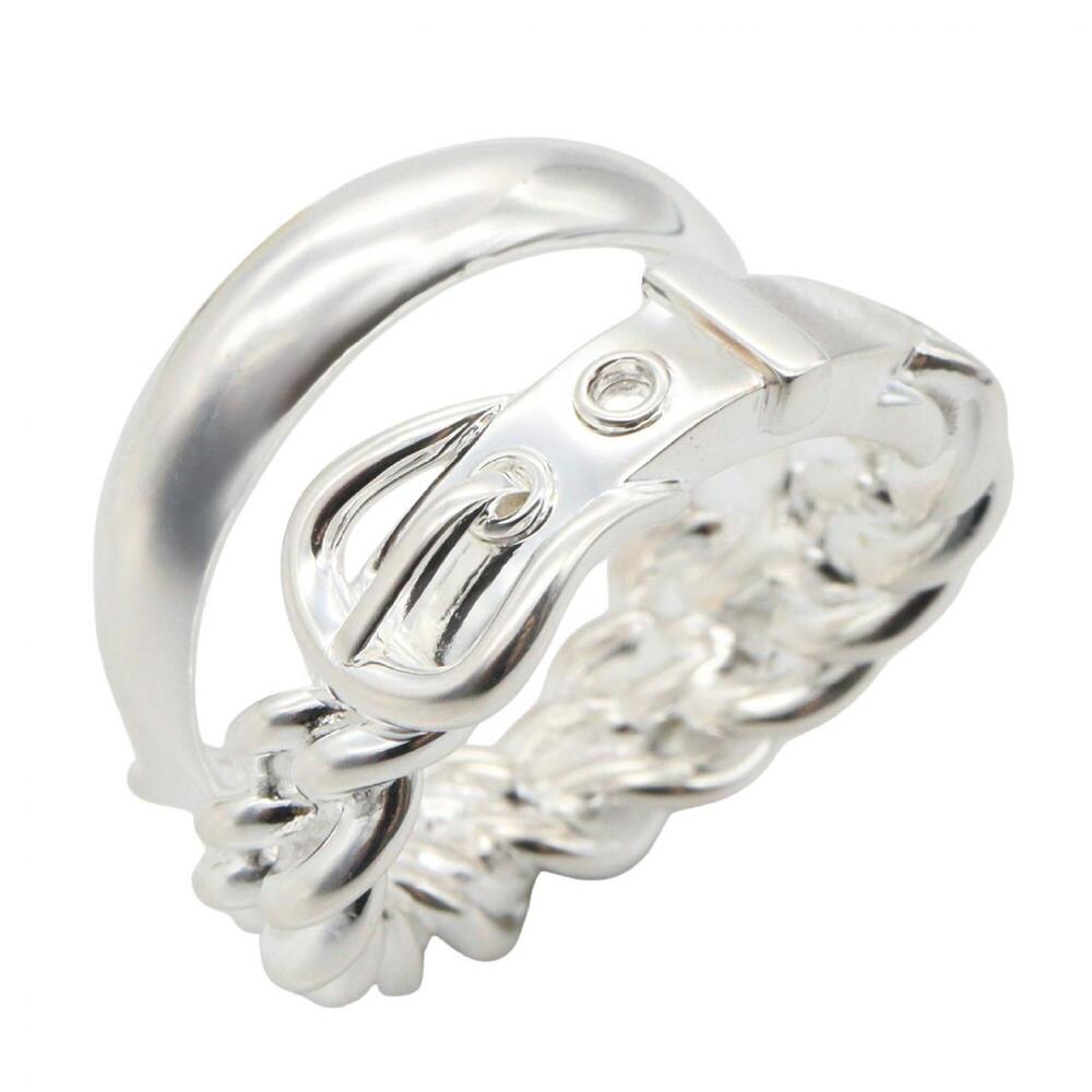 HERMES Silver Ring